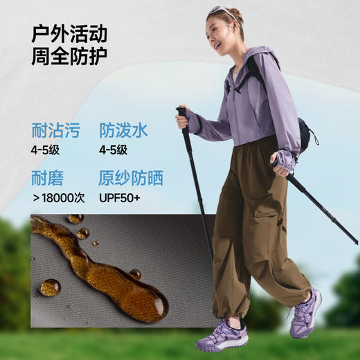 【蕉下精选】蕉下女士防泼水防晒降落伞裤WR24726 商品图3