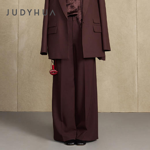JUDYHUA 沉默系列高腰长裤 商品图0
