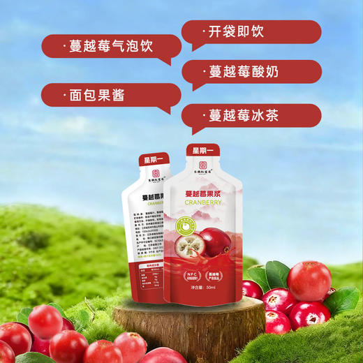 东极红宝石蔓越莓果浆50ml*7 商品图2