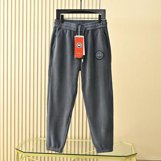 加拿大鹅2025冬季男士抗静电双面加绒加厚运动保暖休闲卫裤！ 商品图5