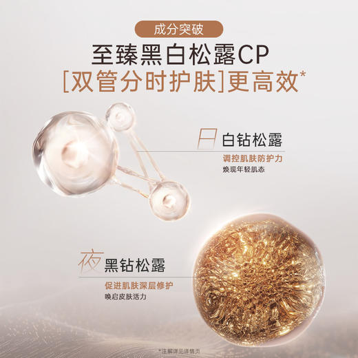 【高端抗老精华】松垮肌必入 进口松露双重修护 紧致抗皱 松露双钻奢护精华液（25ml*2 ） 商品图3