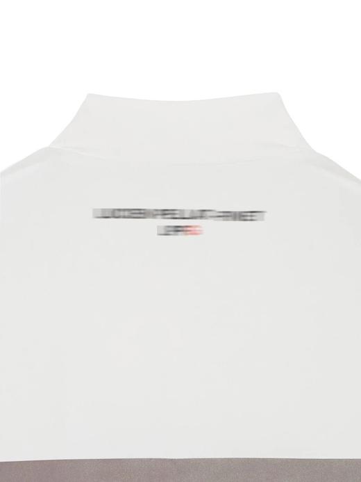 日系原单 高尔夫男士 夏季宽松高领短袖 双线经典标志印花 透气舒适 商品图3