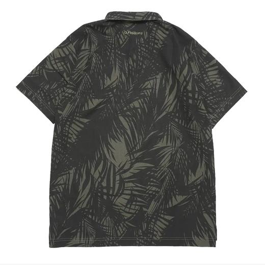 Fujikura 高尔夫男士 夏季新款 植物印花polo衫 速干短袖衬衫 透气舒适 商品图9