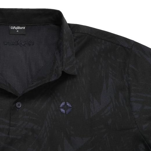 Fujikura 高尔夫男士 夏季新款 植物印花polo衫 速干短袖衬衫 透气舒适 商品图7