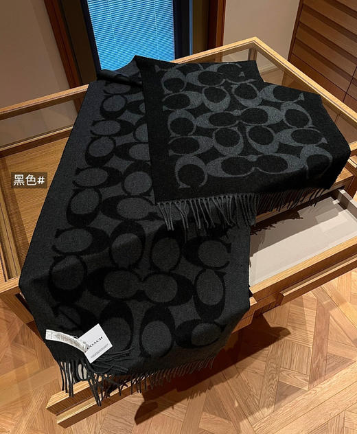 Coac*h老花围巾羊毛围巾012701 商品图5