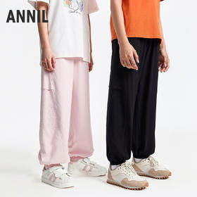 男女童梭织单裤夏季新款安奈儿童装EM626772