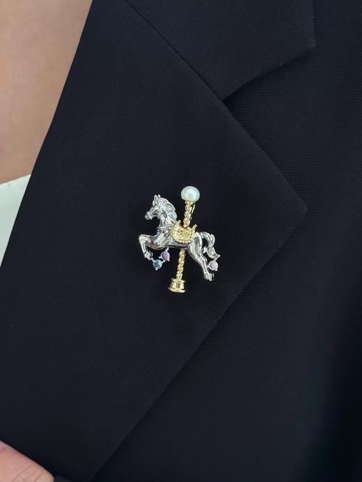 日本Mik*同款马年限定旋转木马胸针 商品图7