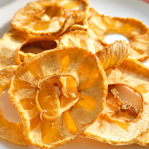 特惠活动『原味丑苹果干』开袋即食，甜酸浓郁，酥脆微韧，12斤苹果烤出1斤苹果干，不添加香精色素防腐剂 商品图8