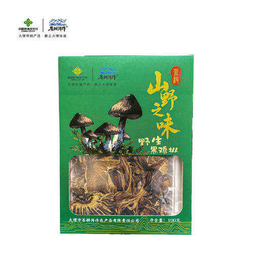 苍耕洱作野生干鸡枞100g 商品图0