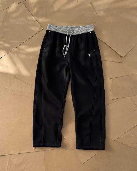 F013020冬季新款纯棉廓形宽松弯刀休闲卫裤 商品图10