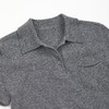 ROMI STUDIO“格雷高支”100%羊毛舒适Polo领毛织短袖 RWDSS61953 商品缩略图3