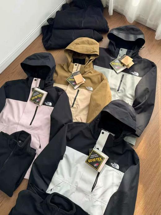 F013002男女情侣款1990三合一防水防风冲锋衣夹克 商品图4