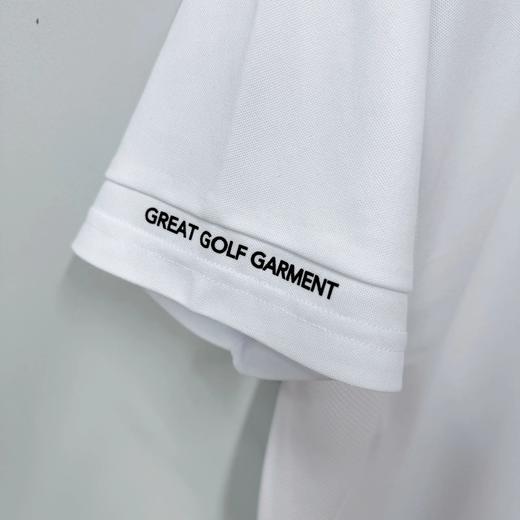 GGG 高尔夫男士 字母logo短袖polo衫 轻薄透气吸水速干 商品图3