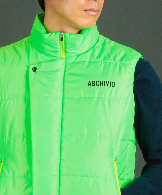 ARCHIVIO高尔夫男款 秋冬 立领拉链防泼水棉质马甲背心 轻盈保暖 商品图3