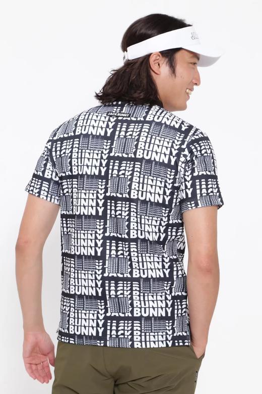 Jack Bunny 情侣款 男士高尔夫 秋季新款 字母印花polo衫短袖 弹力透气 商品图9