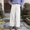 特绽019朵/棉闲·纯棉休闲感长款阔腿裤女2026春季新款垂感休闲裤 商品缩略图1
