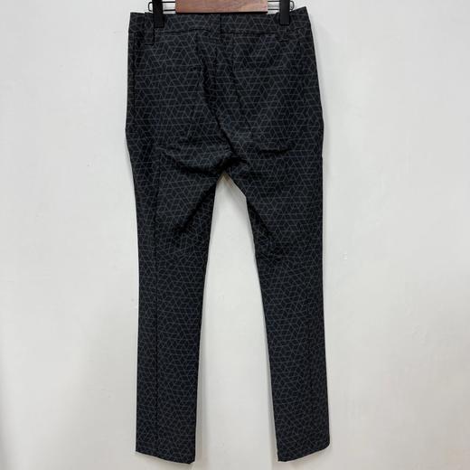 Ulticore系列 高尔夫男士 黑蓝两色抗皱几何纹弹力修身运动长裤 商品图11