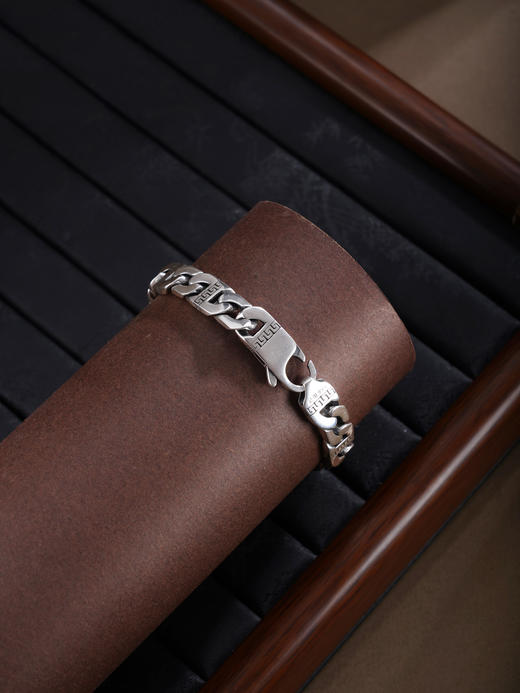 子佩集【锐意锋芒】银S999手链【SL01285】仿古男士仿古2601 商品图5