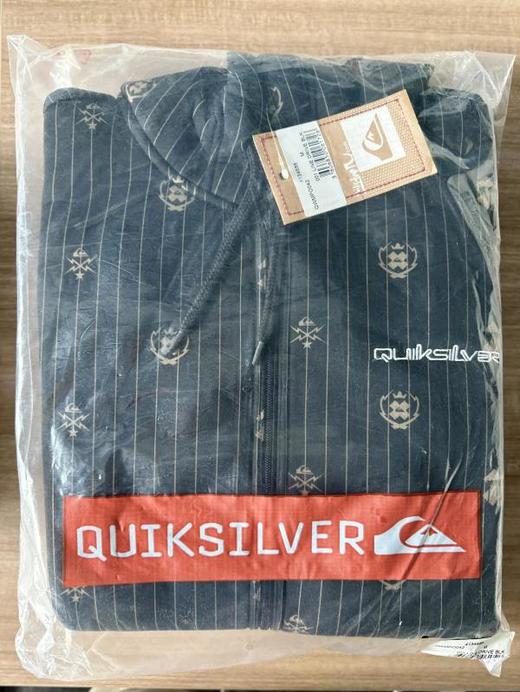 Quiksilver户外运动品牌最新法国原单拉链连帽拉绒卫衣 商品图2