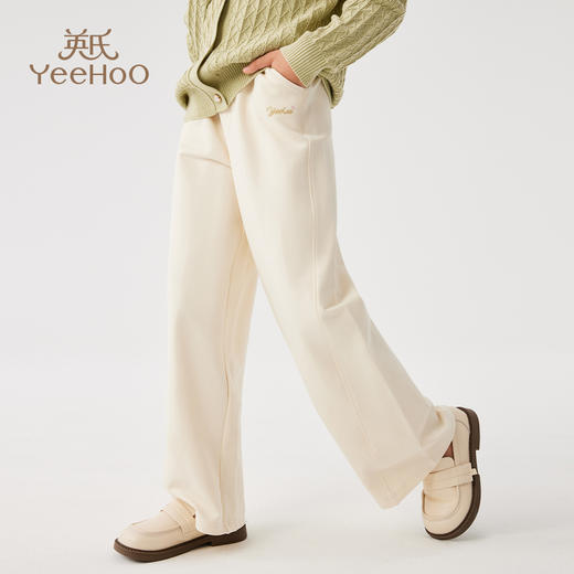 【英氏】【110-170】女童春秋阔腿裤休闲裤 商品图5