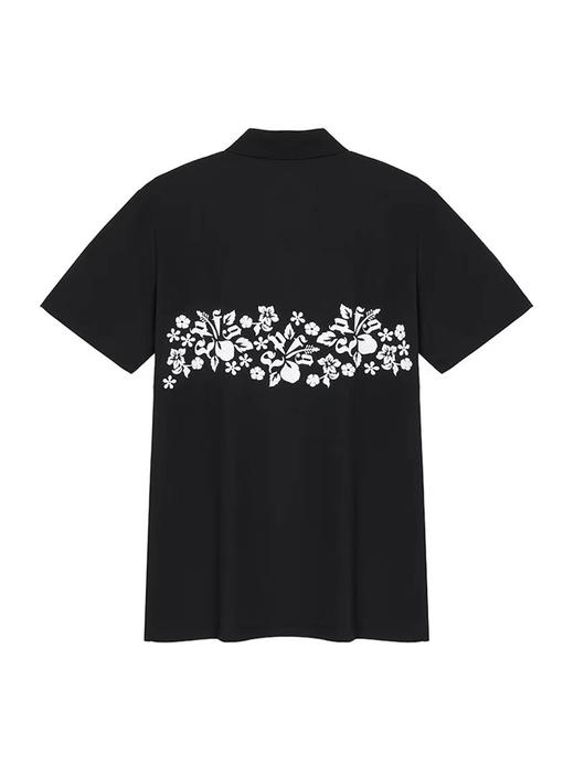 日系原单 高尔夫 男士 Polo衫芙蓉花短袖 商品图3