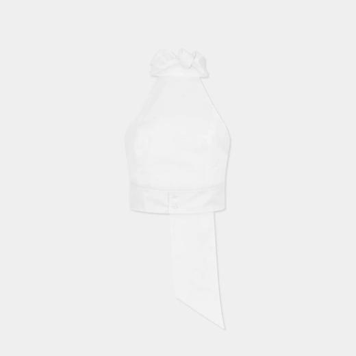 DSQUARED2 女士蝴蝶结上衣 白色 S75NC1133 S36275 100 商品图1