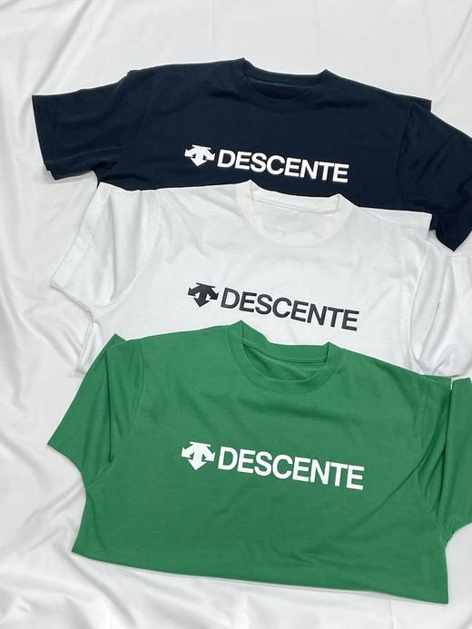 迪家DDD 男士夏季 字母logo经典圆领短袖T恤 商品图3