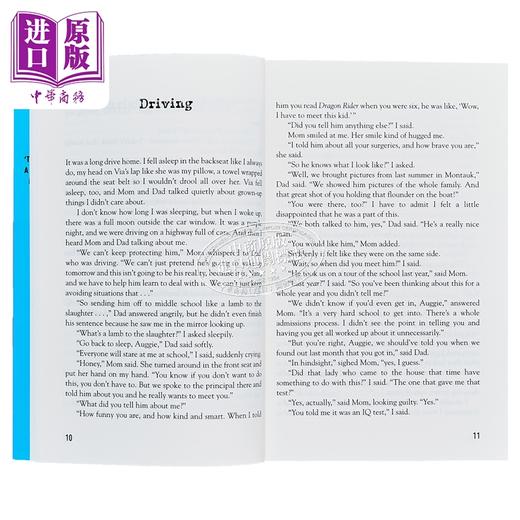 【中商原版】企鹅经典读物 奇迹男孩（护眼版） Puffin Readers Wonder 英文原版 儿童文学读物 小说故事 进口童书 7岁+ 商品图2