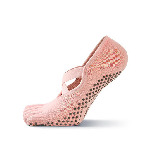 【59元任选2件】【小鱼加加】瑜伽袜女交叉绑带无骨专业防滑点胶运动袜20230110 商品图4