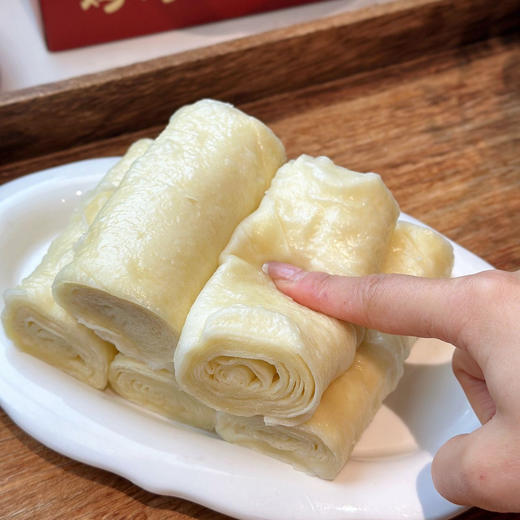 哈曼丁老面馍馍 400g*2袋/箱（10个）老味豆沙包/千层油卷 商品图9