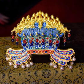 【停发2.24恢复发货】【博物馆平替同款】凤冠冰箱贴金属AR孝端皇后九龙九凤