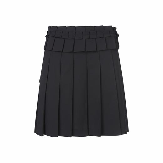 ST家春夏新款花边腰封百褶短裙，一年四季都能穿，百搭住了！W822033-24 商品图2