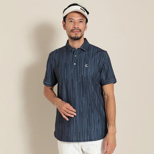 CALLAWAY GOLF 高尔夫 男士 变形条纹短袖 翻领衬衫 商品图7