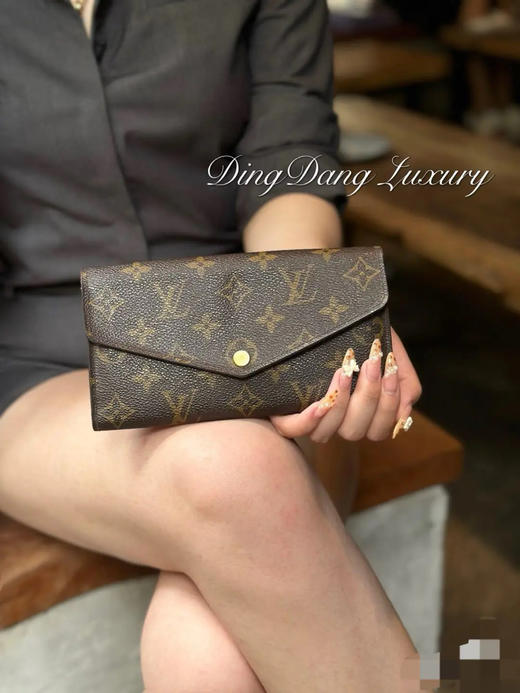 LV Sarah 老花 长款 钱包 商品图3
