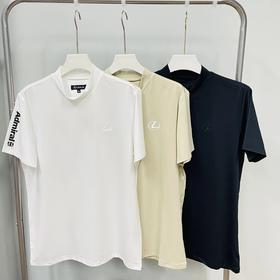 LEXUS x Admiral 高尔夫男士 夏季立领短袖T恤 吸水速干 运动舒适短袖