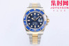 EWS劳力士潜航者41系列 间金蓝水鬼 男士腕表 3235机 表径41mm（原版开模、尺寸厚度对版原装） 商品缩略图0