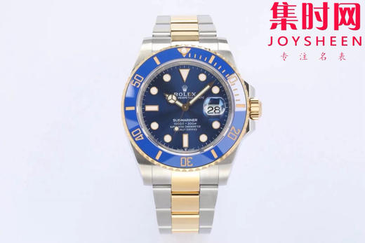 EWS劳力士潜航者41系列 间金蓝水鬼 男士腕表 3235机 表径41mm（原版开模、尺寸厚度对版原装） 商品图0