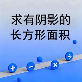求有阴影的长方形面积