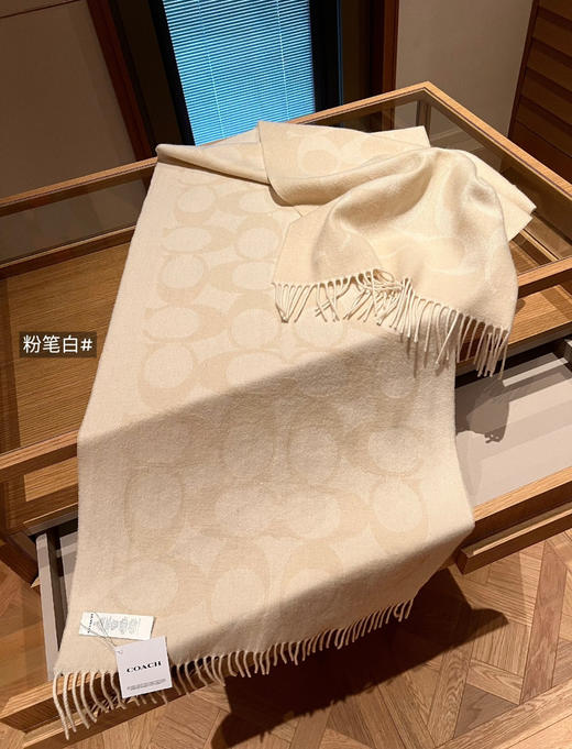 Coac*h老花围巾羊毛围巾012701 商品图3