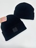 F013033潮人穿搭男女同款黑标针织帽冷帽 商品缩略图2