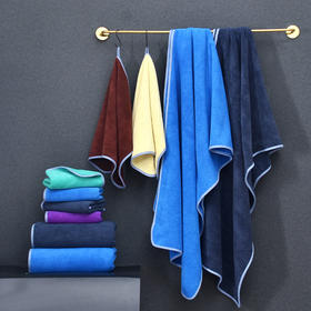 【经编高低毛擦车】双面高低毛圈设计，高毛圈迅速吸水，低毛圈擦拭无痕