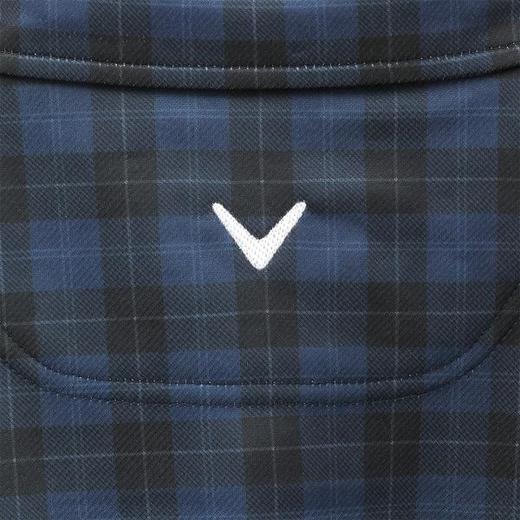 Callaway 高尔夫 男士 经典格子印花polo领长袖衬衫T恤 舒适百搭 商品图9