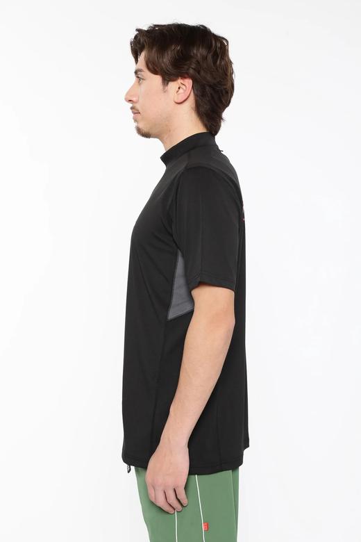 PING 高尔夫男士 夏季新款 字母印花立领透气舒适短袖T恤 商品图7