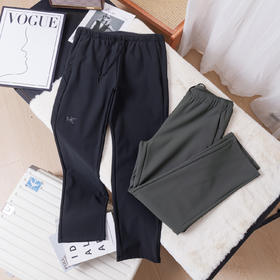 加绒刺绣款） 秋冬加绒刺绣款户外冲锋休闲裤