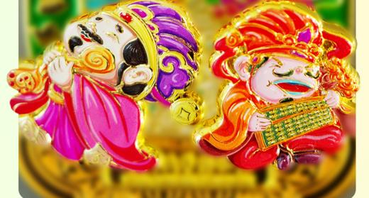 《招财进宝·摇发财》五路财神冰箱贴， 中国钱币博物馆旗下钱博文创出品。“摇一摇”财神到，好运来， 商品图5