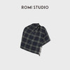 ROMI STUDIO“苏格兰”进口羊毛棉复古格纹软糯流苏围巾RWCWPU6617 商品缩略图3