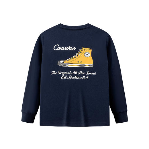 CONVERSE 春 大童小童 儿童童装T恤 CNVB-LS-J939 商品图1