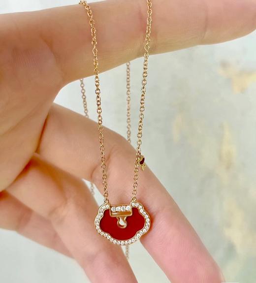 麒麟 Yuyi系列如意心锁项链（XTY） 商品图7