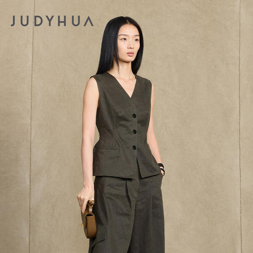 沉默系列极简马甲 商品图2