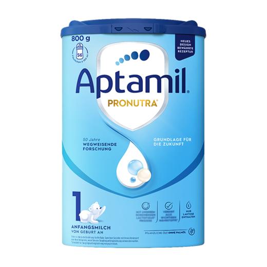 【德国直邮】德国 爱他美（Aptamil）pre段1段2段3段1+段2+段婴儿配方奶粉易乐罐蓝罐 800g 商品图2